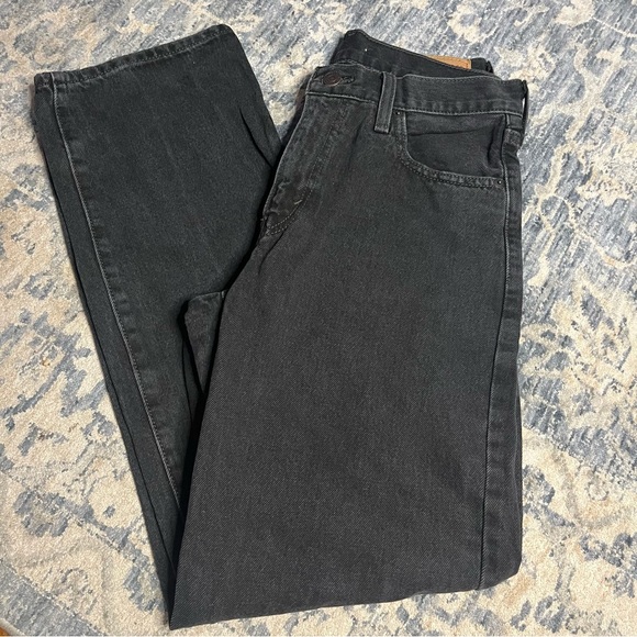 Levi's Denim - Levi's Straight Black Jeans Women's Sz 26 x 31